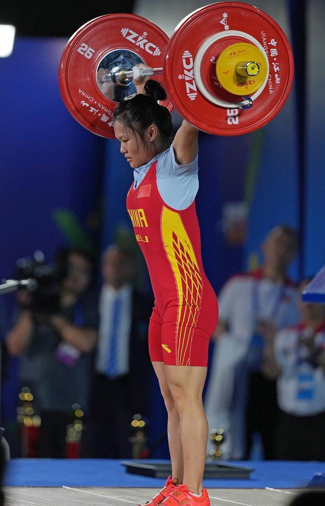 关于举重女子公斤级：中国选手夺冠的信息