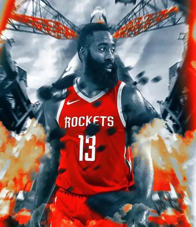 包含火箭完胜人，哈登火爆独揽分的词条