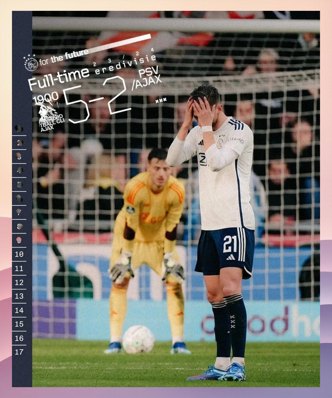 关于阿贾克斯主场大胜，荷甲领跑者位置不可动摇的信息